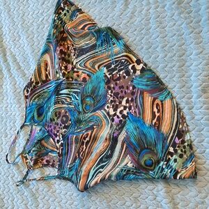 Ali & Kris - Wild Animal Print Open-Back Tank Top